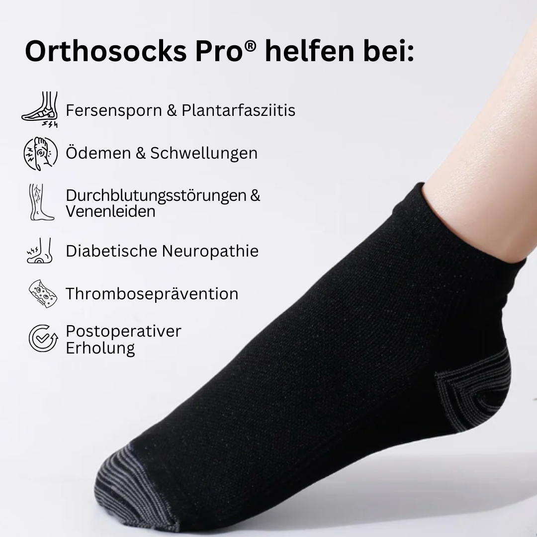 Orthosocks Pro® - patentierte medizinische Kompressionssocken