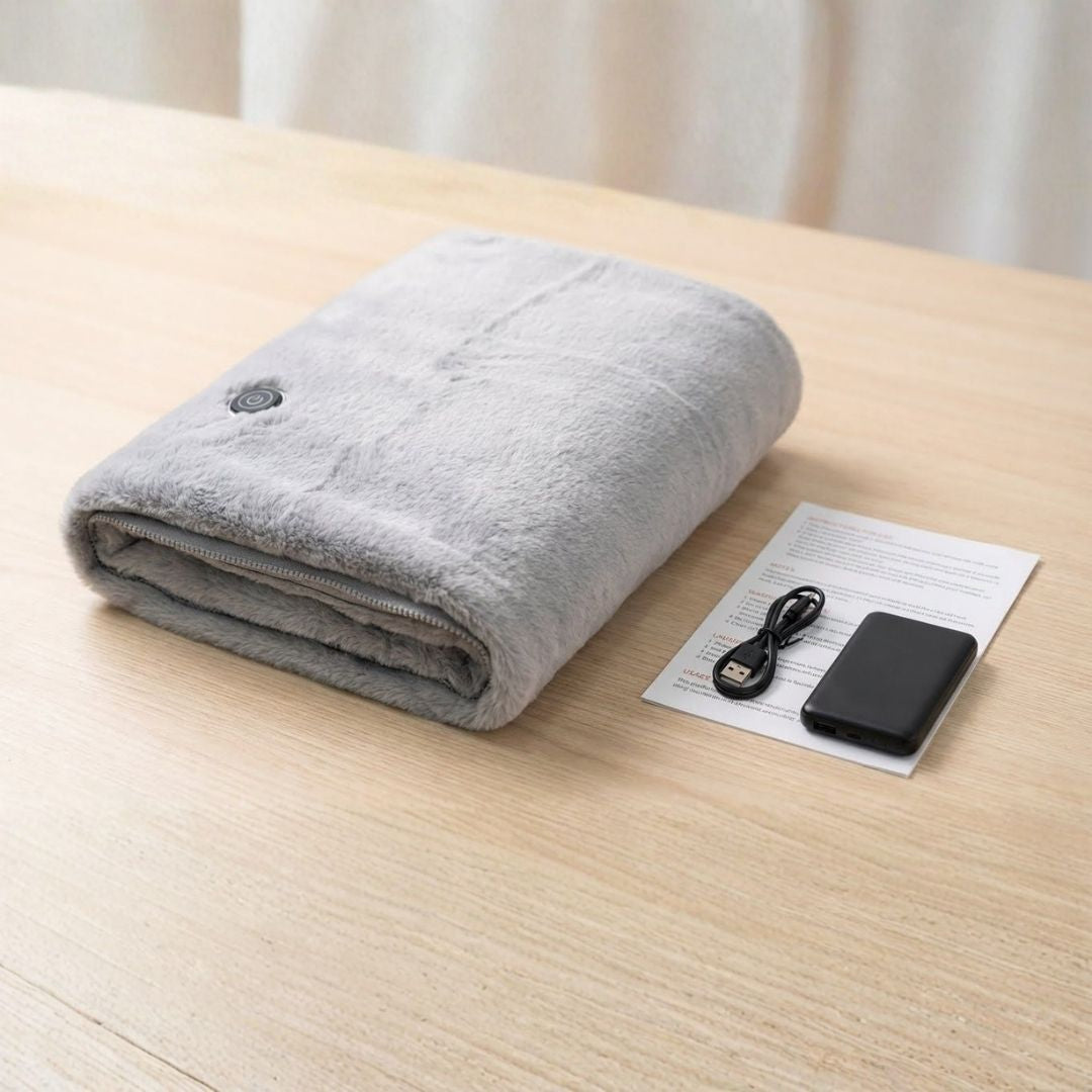 Wärmalis - Therapeutische Heizdecke gegen Verspannungen, Gelenkschmerzen und Kältegefühl