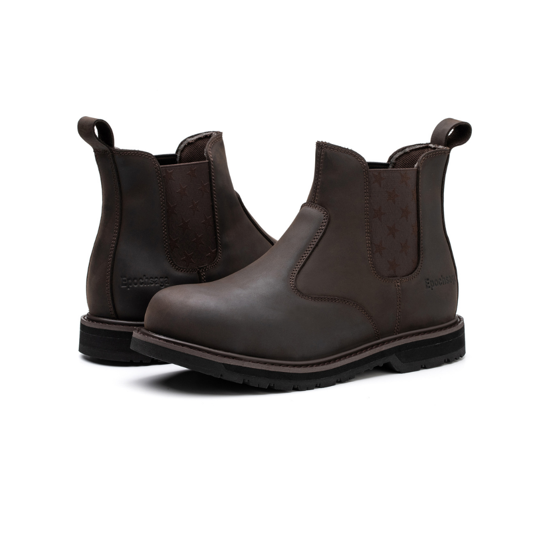 ORTHOSHOES® NewCastle - ergonomischer, atmungsaktiver Arbeits- und Sicherheitsstiefel mit Stahlkappe
