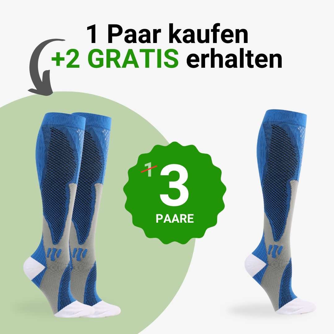 ORTHOLEG® Spezial Kompressionsstrümpfe für schmerzfreie Beine & Füße