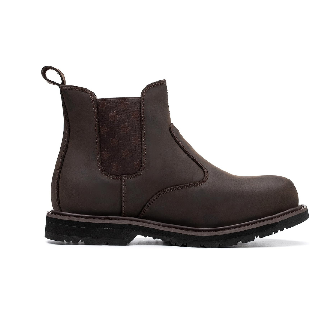 ORTHOSHOES® NewCastle - ergonomischer, atmungsaktiver Arbeits- und Sicherheitsstiefel mit Stahlkappe