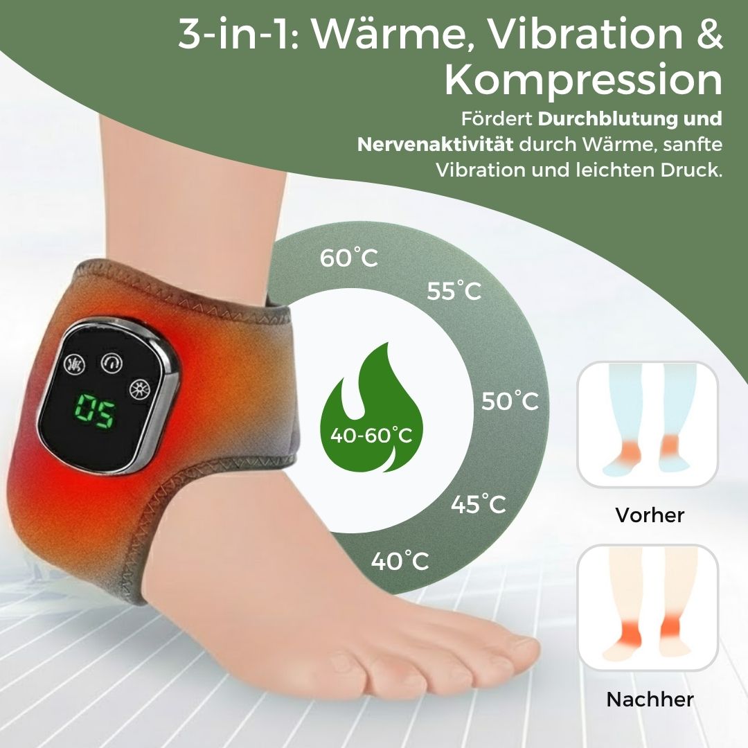 Nervalis – Zielgerichtete Wärme- & Vibrationsstimulation zur Linderung von Nervenschmerzen und Neuropathie