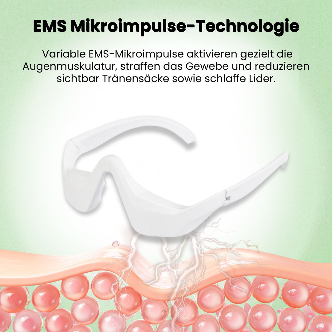 LumiGlow - 5-in-1 Lifting-Technologie gegen Augenringe, Falten, Tränensäcke, schlaffe Lider & müde Haut