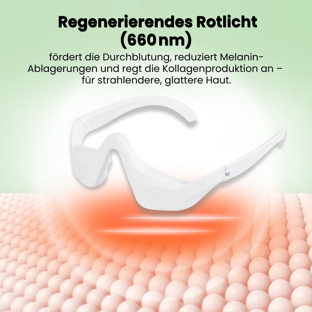 LumiGlow - 5-in-1 Lifting-Technologie gegen Augenringe, Falten, Tränensäcke, schlaffe Lider & müde Haut