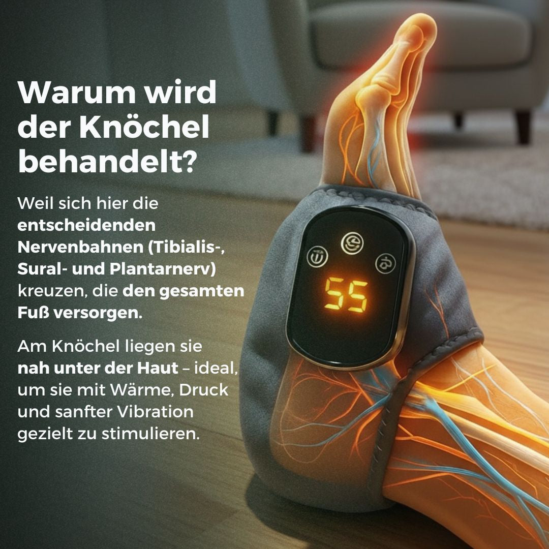 Nervalis – Zielgerichtete Wärme- & Vibrationsstimulation zur Linderung von Nervenschmerzen und Neuropathie