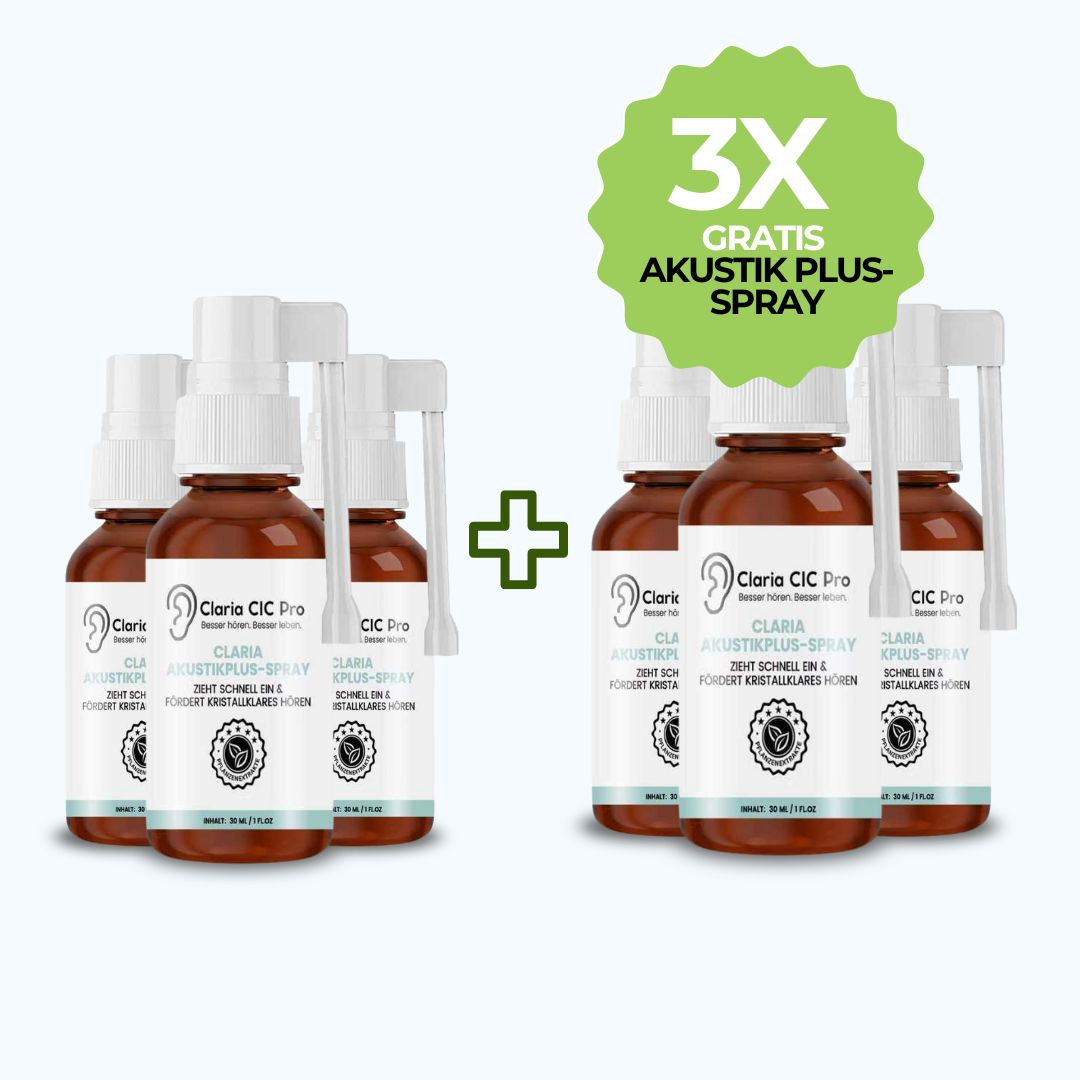 Claria AkustikPlus-Spray 3+3