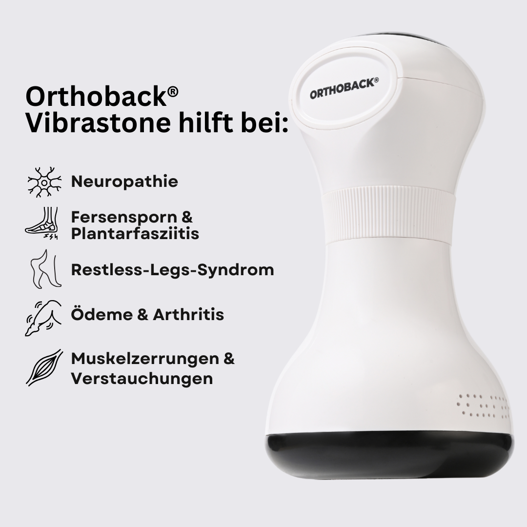 Orthoback® Vibrastone Gua-Schockwellen-Therapiegerät gegen Neuropathie