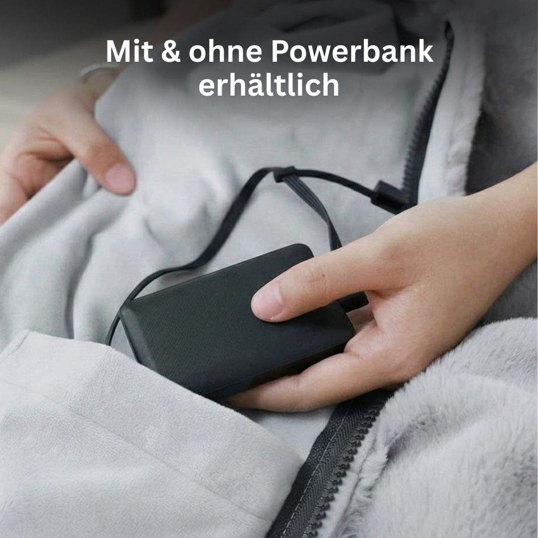 Wärmalis - Therapeutische Heizdecke gegen Verspannungen, Gelenkschmerzen und Kältegefühl