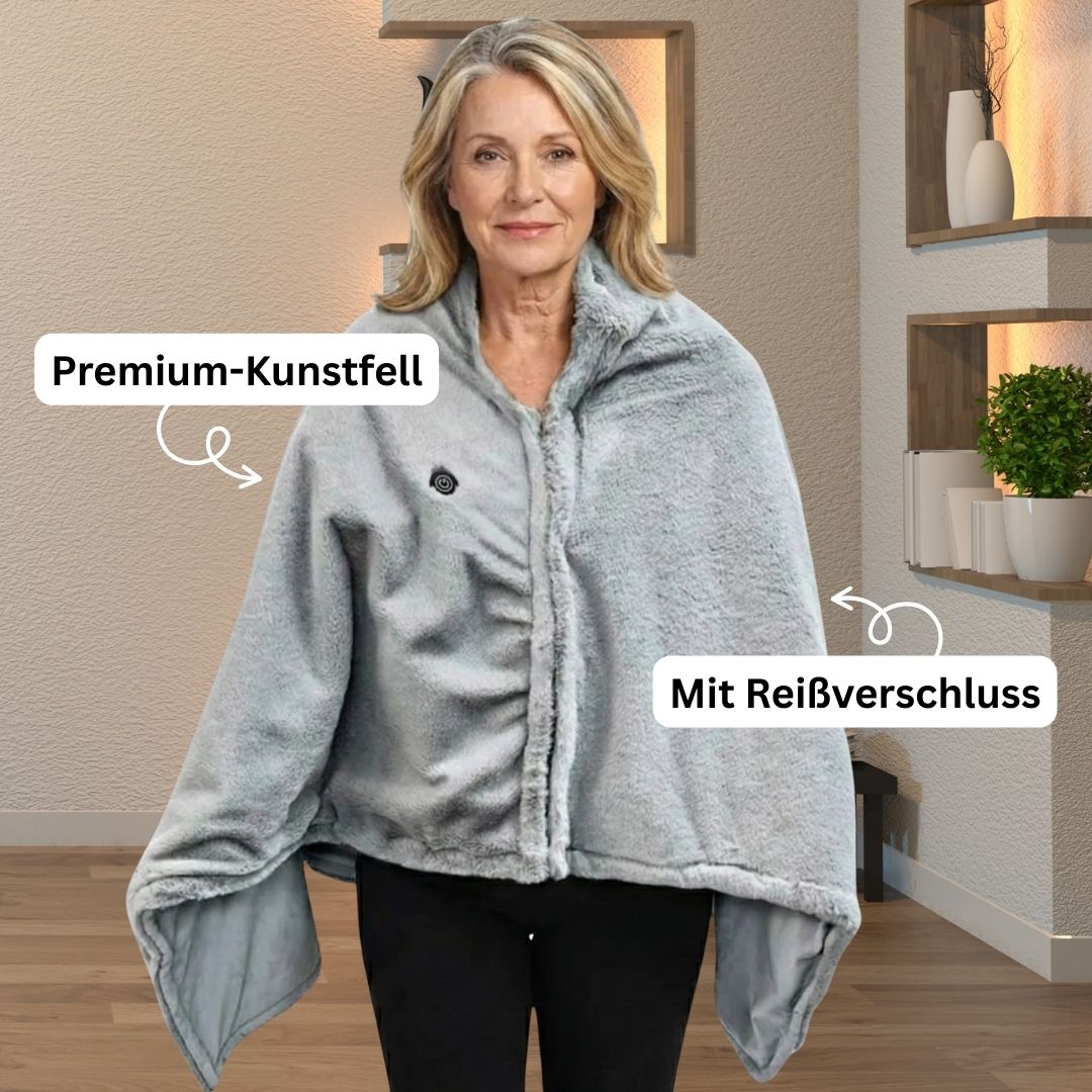 Wärmalis - Therapeutische Heizdecke gegen Verspannungen, Gelenkschmerzen und Kältegefühl